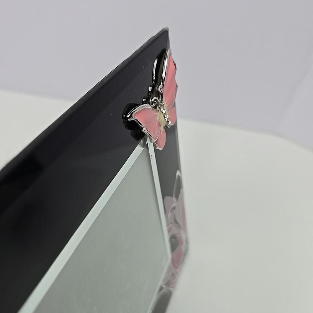 Pink Butterfly 6.5x 8.5 Picture Frame Vertical Spring Butterflies Photo Frame... - Picture 7 of 15